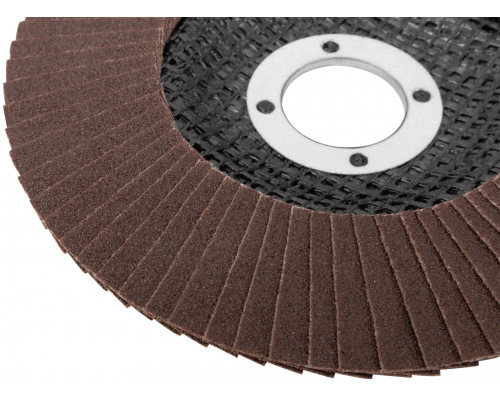 Круг лепестковый торцевой GreatFlex Plus (72 лепестка) 125 х 22,2 мм, P120 (71-848)