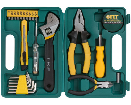 Набор инструмента 26 шт., пластиковый чемодан