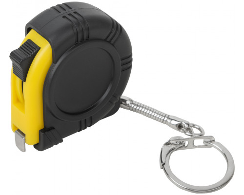 Рулетка-брелок, прорезин.корпус 1 м x 6 мм