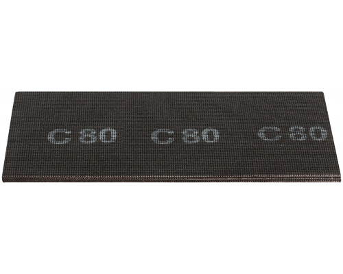 Сетки шлифовальные, нейлоновая основа, 120х280 мм, 10 шт. Р 80 (38293)