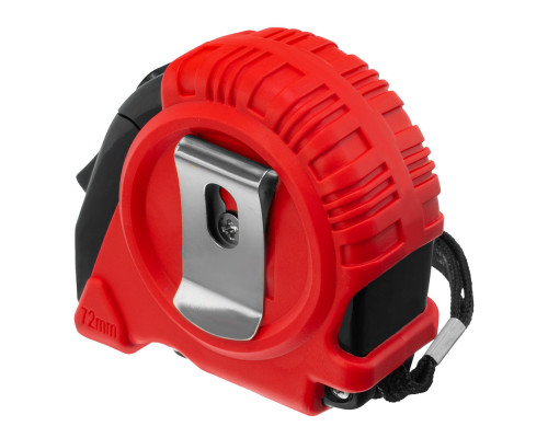 Рулетка Rubber,3 м х 16 мм,обрезиненный корпус Matrix