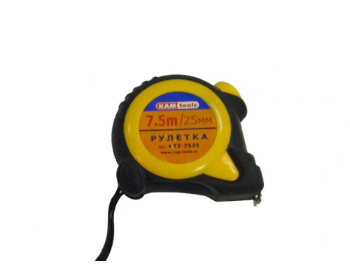 Рулетка 3м обрезин. КТ1-316 KAM-tools