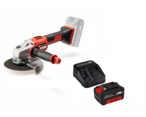 Шлифмашина угловая акк. Einhell PXC (TE-AG) AXXIO 18/150 Li BL + 1 акк.4 Ач + ЗУ 3 А (4431144SET)