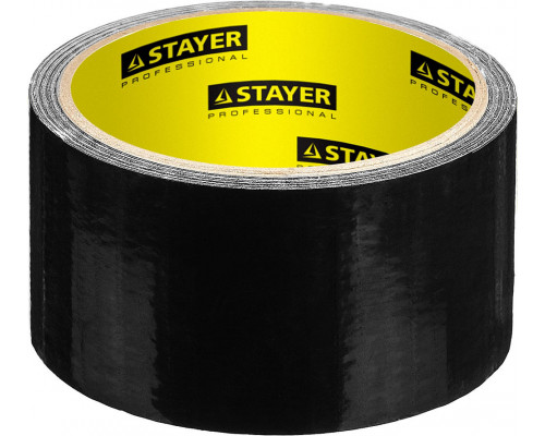 Лента армированная 48 мм, 10 м, черная STAYER Professional 12086-50-10