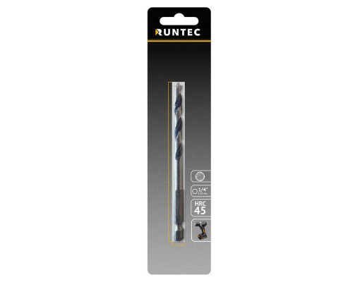 Сверло по дереву Runtec HRC45 3 x 80мм HEX 1/4