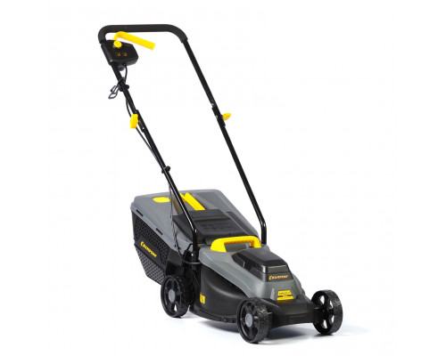 Газонокосилка эл. CHAMPION EM3212/1 (1,2 кВт пласт.травосб. 30л ширина 320мм 30-70мм, 7,1кг) (EM3212/1)