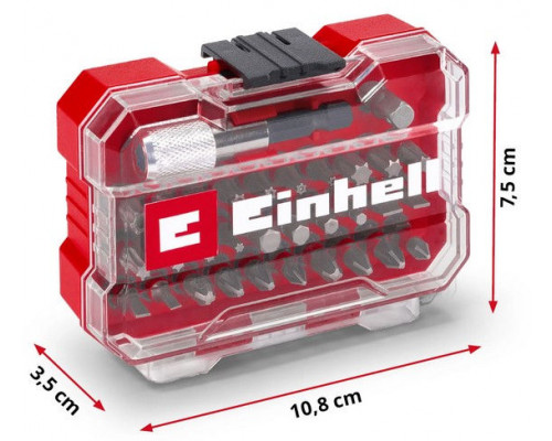 Набор бит Einhell 32 предмета,битодержатель,XS-Case (118693)