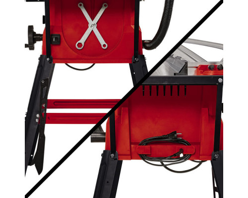 Пила стационарная Einhell TC-TS 2025/2 U, 2000Вт,пропил 85мм,250х30мм,расш.стола,ножки (4340490)