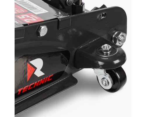 Домкрат подкатной низкого подхвата 2,5 т, 85-380 мм, полупрофессиональный TECHNIC RUNTEC RT-PJL25