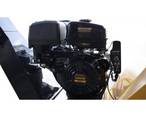 Измельчитель бензиновый PRO 11 кВт 420см? 120мм 210кг эл. стартер колеса CHAMPION CH1211E