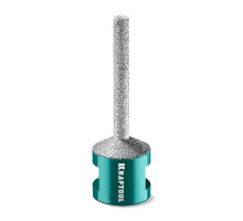 Вакуумная алмазная фреза пальчиковая с конусом VS DIAMOND, d 8 мм (М14, 50 мм) KRAFTOOL 29811-08