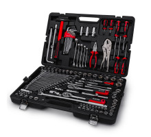 Набор ручных инструментов TECHNIC 142 предмета 1/2, 3/8, 1/4 RUNTEC RT-HT142T