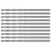 Сверла по металлу HSS, угол заточки 118°, 2,0 x 49 мм, (10 шт.) (35552М)