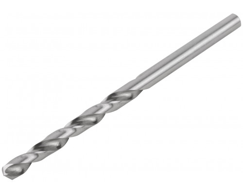 Сверла по металлу HSS шлифованные, угол заточки 135°, 4,5 x 80 мм (5 шт.) (35690М)