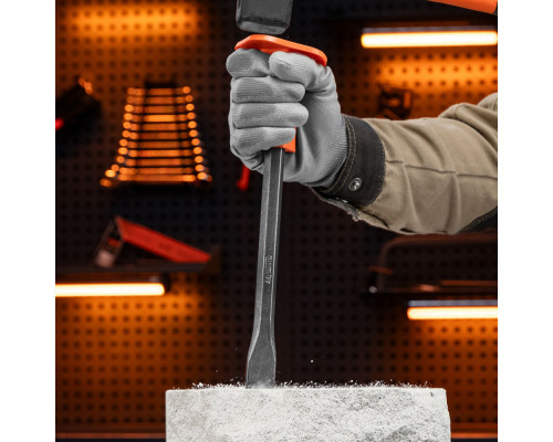 Зубило, 300 х 24 мм, с протектором, Sparta