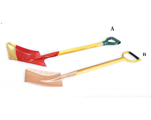 Лопата совковая (исп.А), искробезопасный сплав BeCu 198-1002, HORTZ