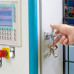 Ключ крестовой 8-лучевой для стандартных шкафов 92 мм TwinKey KN-001101