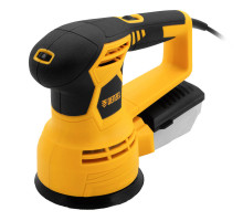 Машина шлифовальная эксцентриковая OS-125, 450 Вт, 6000-12000 об/мин Denzel (27601)