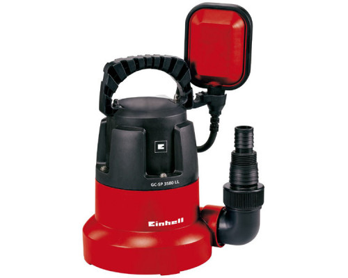 Насос погружной для чистой воды Einhell GC-SP 3580 LL, 350Вт,8000л/ч,max выс7,5м,max глуб 7м,до 1 мм (4170445)