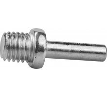 Переходник оцинкованный d 8 мм / М14, хвостовик 8 мм ЗУБР 35787-S