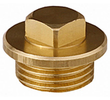 GENERAL FITTINGS 1?, с прижимной шайбой, никель, заглушка (51099-1)