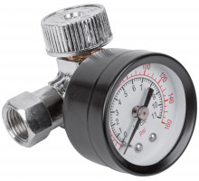 Регулятор подачи воздуха с манометром (81182)