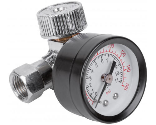 Регулятор подачи воздуха с манометром (81182)