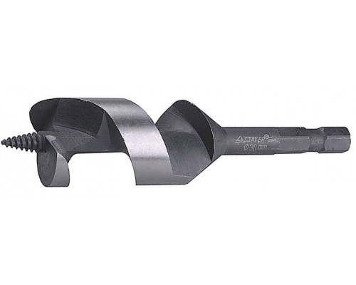 Сверло спиральное по дереву 29 x 130 мм, шестигранный хвостовик STAYER 29480-130-29