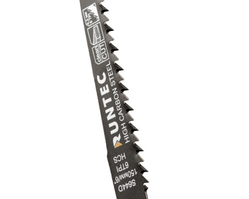 Полотно для сабельной пилы по дереву S 644 D, HCS, 150 мм, 5 шт RUNTEC RT-S644D