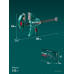 KRAFTOOL KRAFTFLEX X5 150, 150 х 66 мм, многофункциональная струбцина для направляющих шин (32555-150)