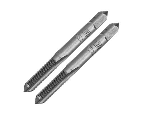 Метчик ручной М6 х 0.5 мм, комплект из 2 шт Сибртех (76614)