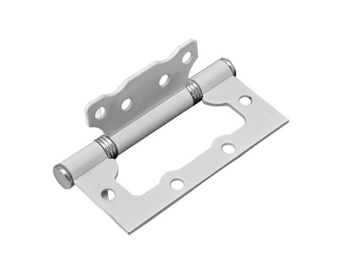 Петля накладная ПНУ-100, белая, 4 шт, (Металлист) (91565)