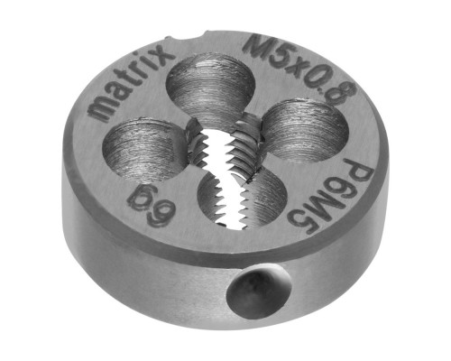 Плашка М5 х 0.8 мм, Р6М5 Matrix