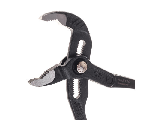 RUNTEC RT-PLA20250 Клещи переставные с кнопочным фиксатором RUNTEC CrV 250 мм (RT-PLA20250)