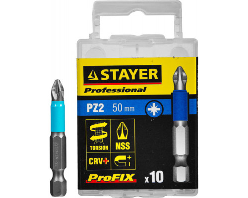 Адаптер магнитный для бит STAYER 60 мм 2670-60  