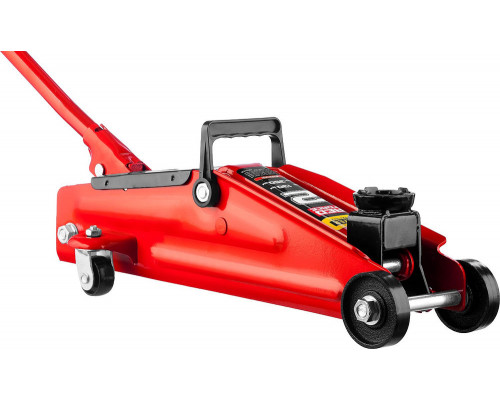 Домкрат подкатной в кейсе 2 т, 130 - 350 мм для легковых а/м R-28 RED FORCE Professional STAYER 43153-2-K