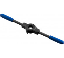 Плашкодержатель 20 мм для M3-M6 сталь 45 со стопорными винтами Профессионал ЗУБР 28150-20