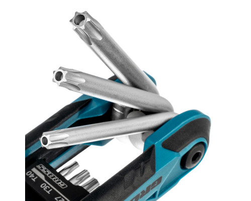 Набор ключей имбусовых Tamper-Torx , складные, 8 шт, CrV Gross (16413)