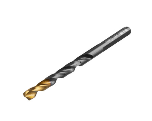 Набор сверл по металлу, 1,5-6,5 мм, HSS-Tin, Golden Tip, 13 шт Denzel (72318)