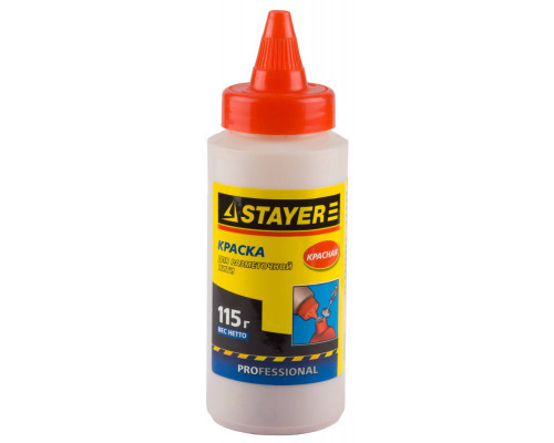 Краска для разметочной нити 115 г, красная STAYER 2-06401-2_z01