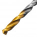 Сверло спиральное по металлу 5,5 x 93 мм, Р6М5, Golden Tip Denzel (718234)