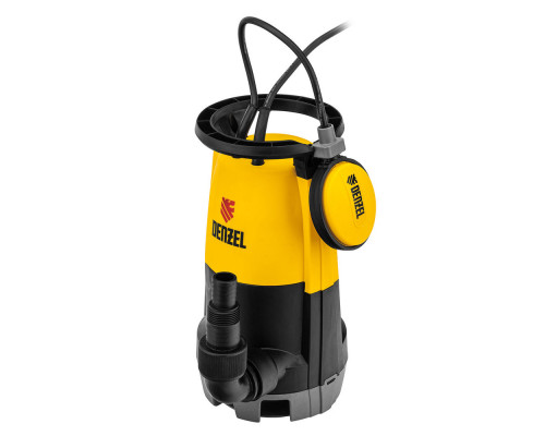 Дренажный насос для чистой и грязной воды DP450S, 450 Вт, напор 6 м, 12000 л/ч Denzel (97267)