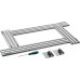 Шаблон фрезерный KRAFTFLEX MFS-400-700 мм, 4 шт, в комплекте с 2 упорами KRAFTOOL 32808