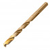 Набор сверл по металлу, 1,5-6,5мм, Р6М5К8-TiN, Golden Tip, 13 шт Denzel (723006)