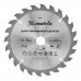 Пильный диск по дереву, 165 х 20 мм, 24 зуба, кольцо 16/20 Matrix Professional (73221)