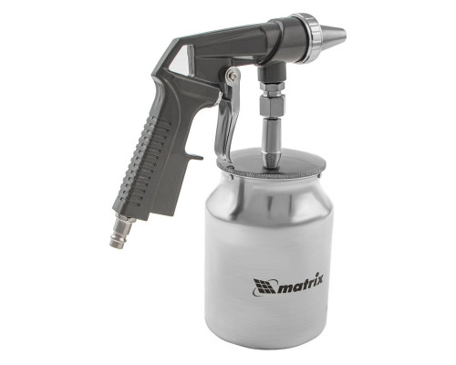 Пистолет пескоструйный с нижним бачком, пневматический Matrix (57326)