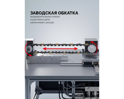 STEHER тип 23, 20 см, шаг 1/4?, паз 1.1 мм, 45 звеньев, цепь (75323-20)