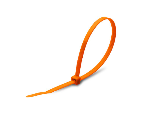 Стяжка нейлоновая КСС «Float» 8х370 (оранж) (100шт) (Fortisflex) (82028)