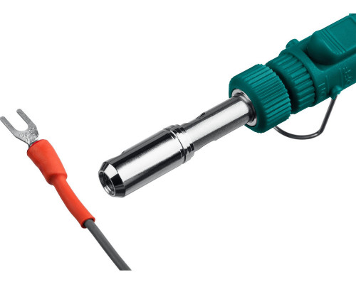 Газовый паяльник SolderGas, 70 A, 30–70 Вт, 1300°С, горелка, фен, набор 3 в 1 KRAFTOOL 55504-H3