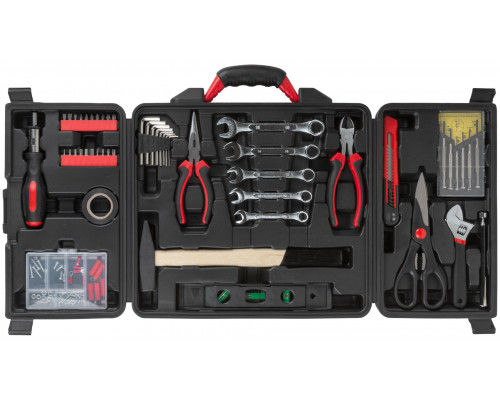 Набор инструмента 140 шт., пластиковый чемодан